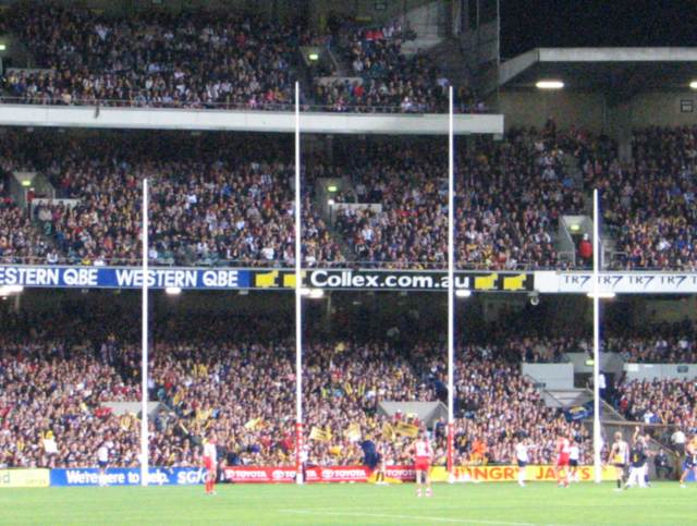 AFL goal posts.