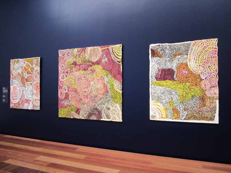 Art at Federation Square.