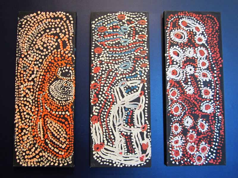 Art at Federation Square.
