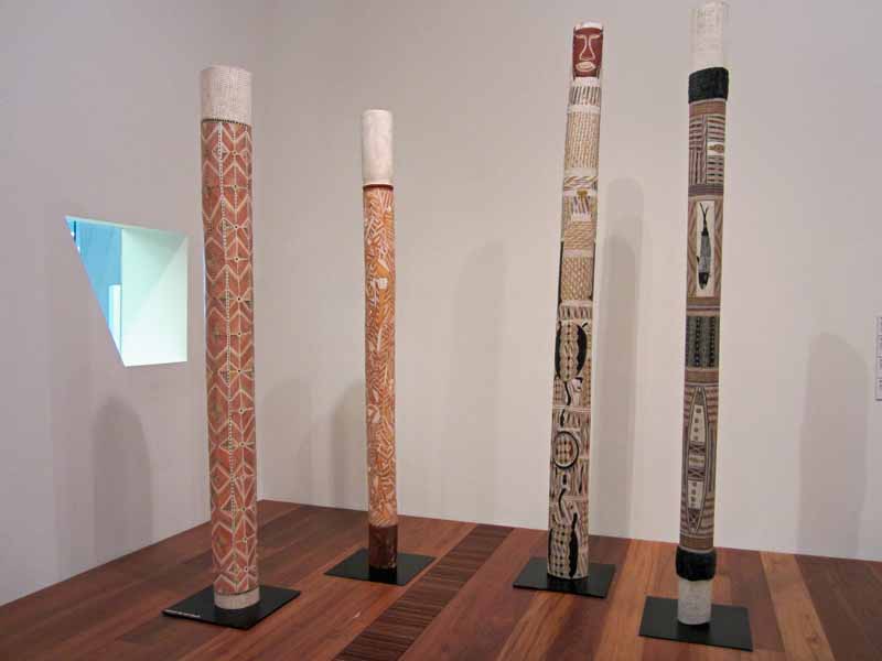 Art at Federation Square.