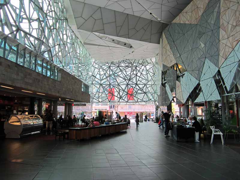 The Atrium at Federation Square.