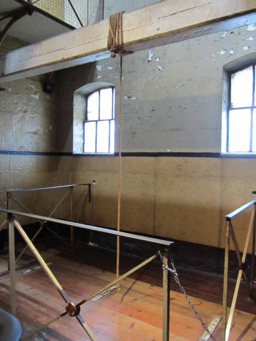 The gallows.