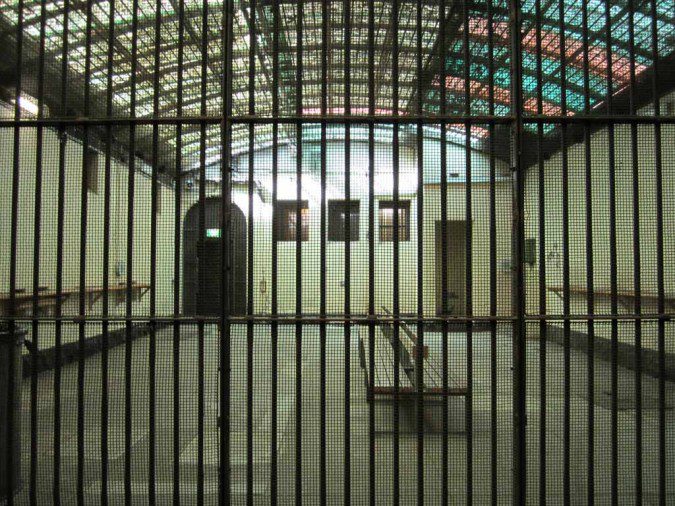 Inside the old City Police Watch House.