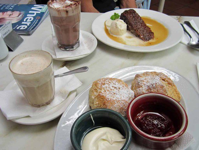 Afternoon tea.