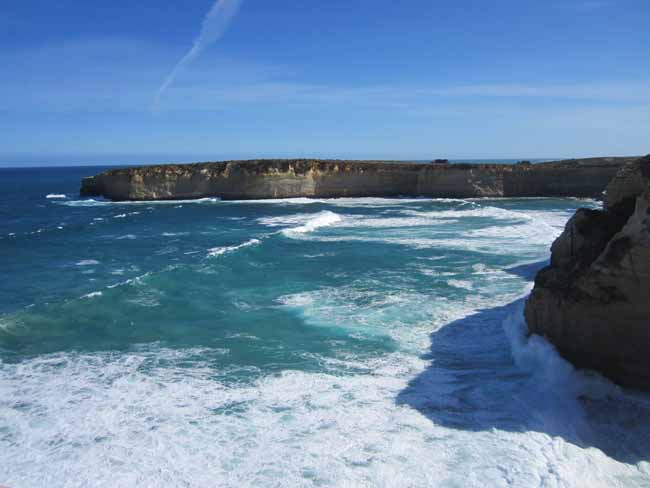 Victorian coastline.