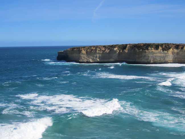 Victorian coastline.