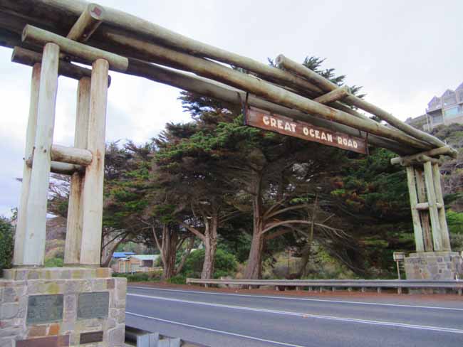 The Great Ocean Road.