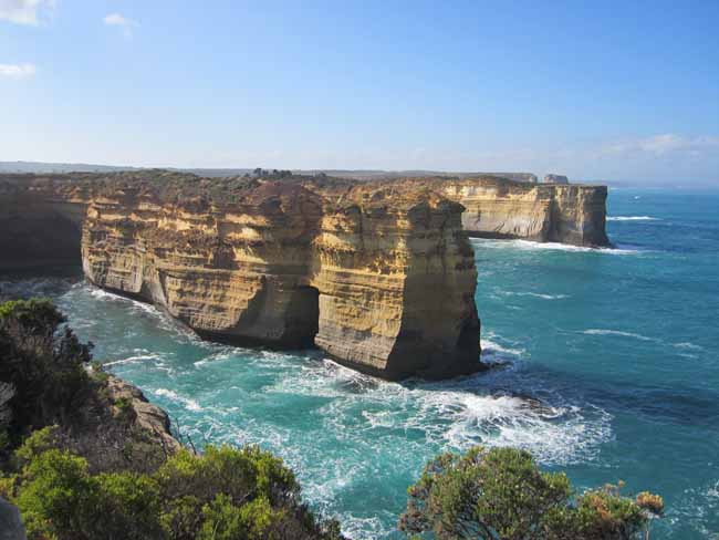Limestone headlands.