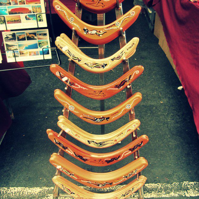 Products at the Queen Victoria Market.