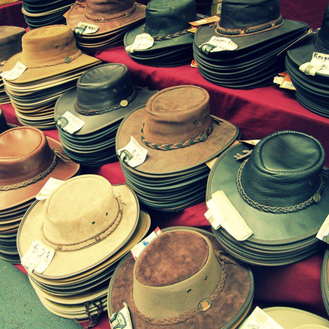 Products at the Queen Victoria Market.