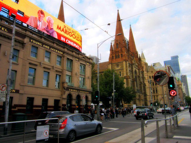 Flinders Street.