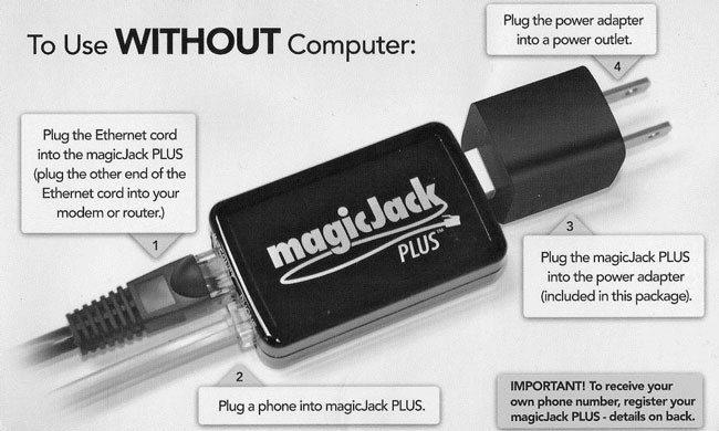 Staying connected abroad with the magicJack.