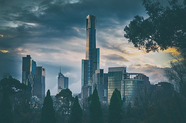 Melbourne skyscraper. Things to learn in Australia.