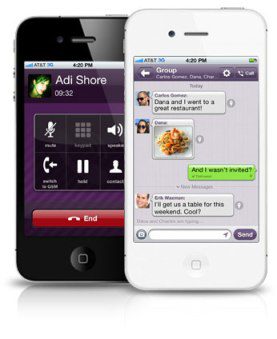 Viber app.