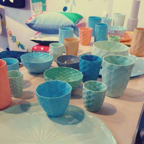 Products for sale at the Big Design Market.