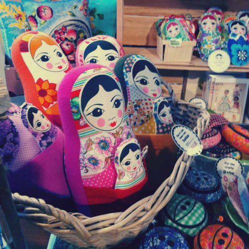 Products for sale at the Big Design Market.