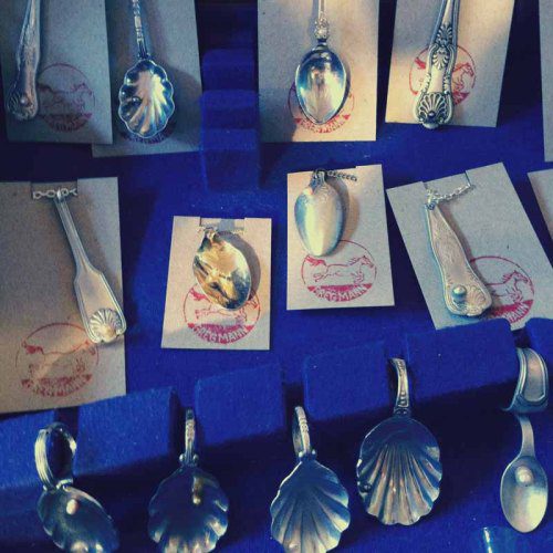 Products for sale at the Big Design Market.