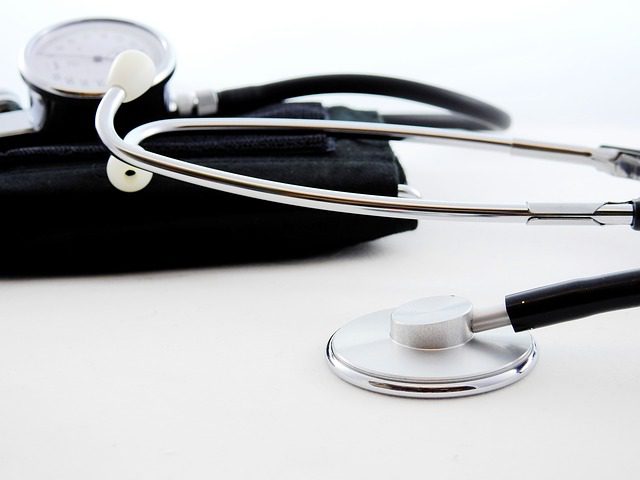 Medical stethoscope.
