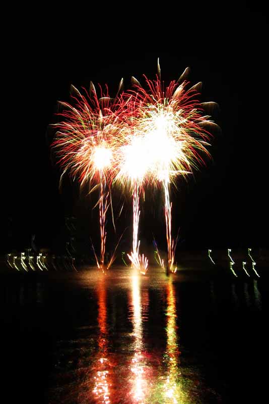 Docklands fireworks.