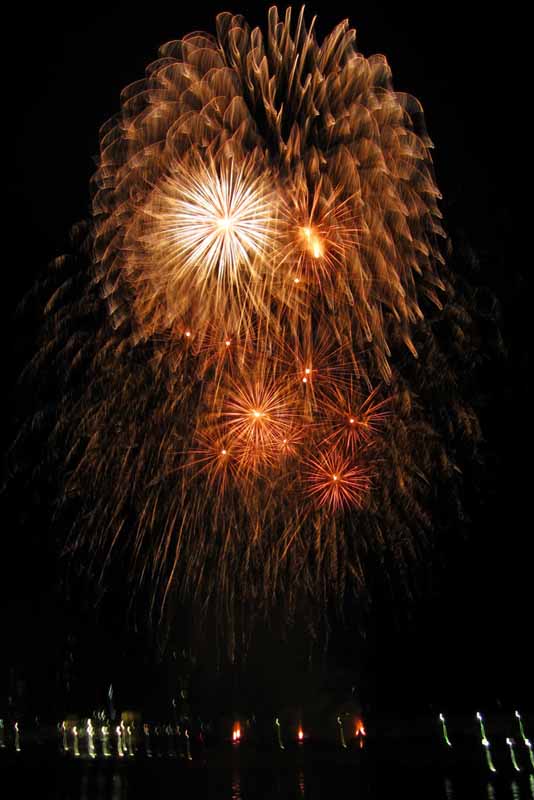 Docklands fireworks.