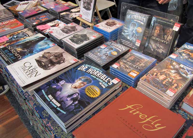 Books and DVDs.