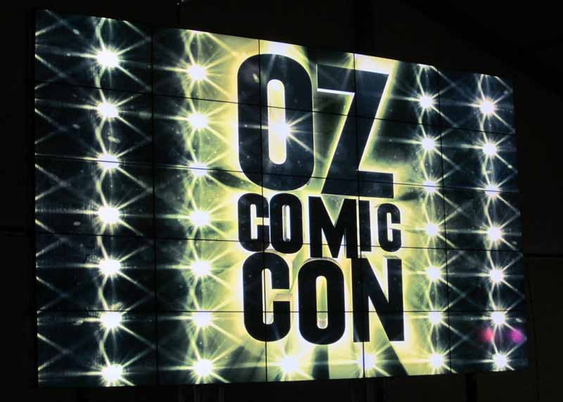 Oz Comic-con sign