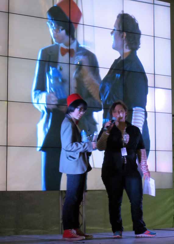 Doctor Who cosplay.
