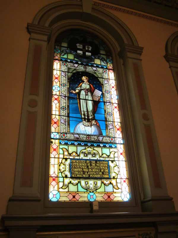 Inside Town Hall.