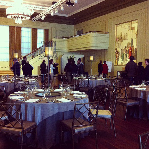 Inside Myer Hall.