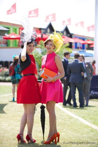 Fashion on Oaks Day.