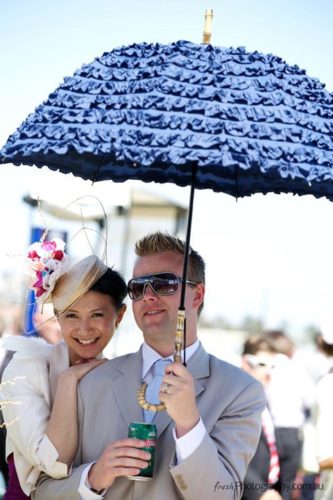 Fashion on Oaks Day.