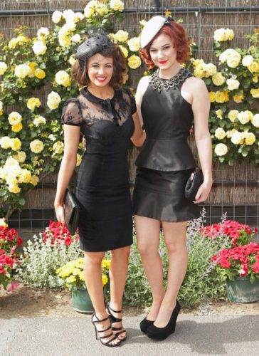 Ladies at Derby Day.