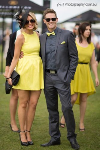 Fashion on Melbourne Cup Day.