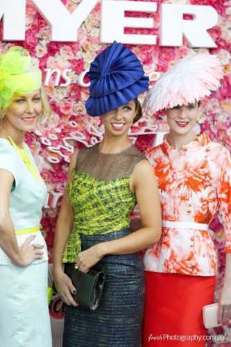 Fashion on Melbourne Cup Day.