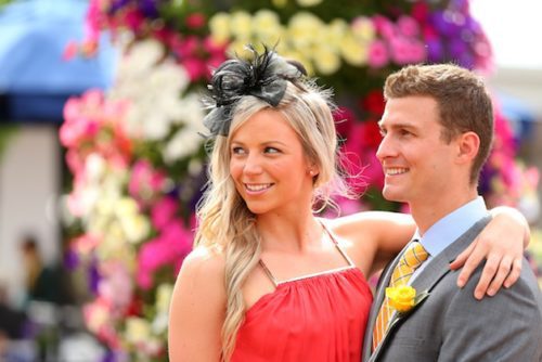 Fashion on Melbourne Cup Day.