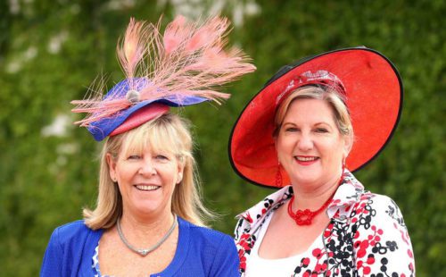 Fashion on Melbourne Cup Day.