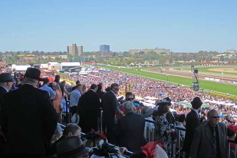Melbourne Cup Day race.