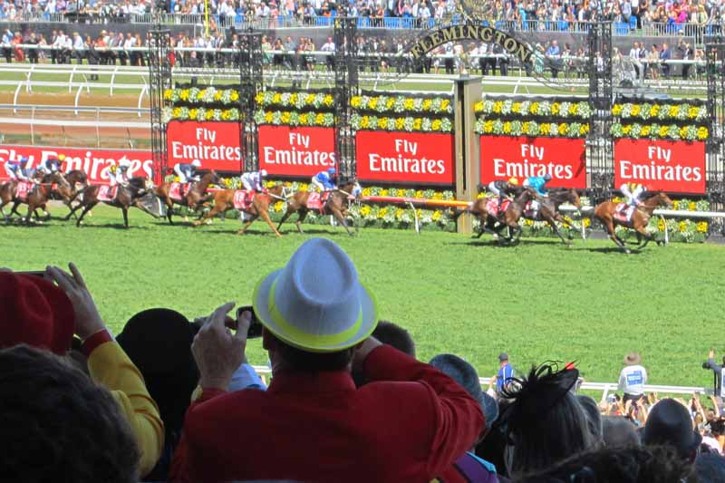 Melbourne Cup Day race.