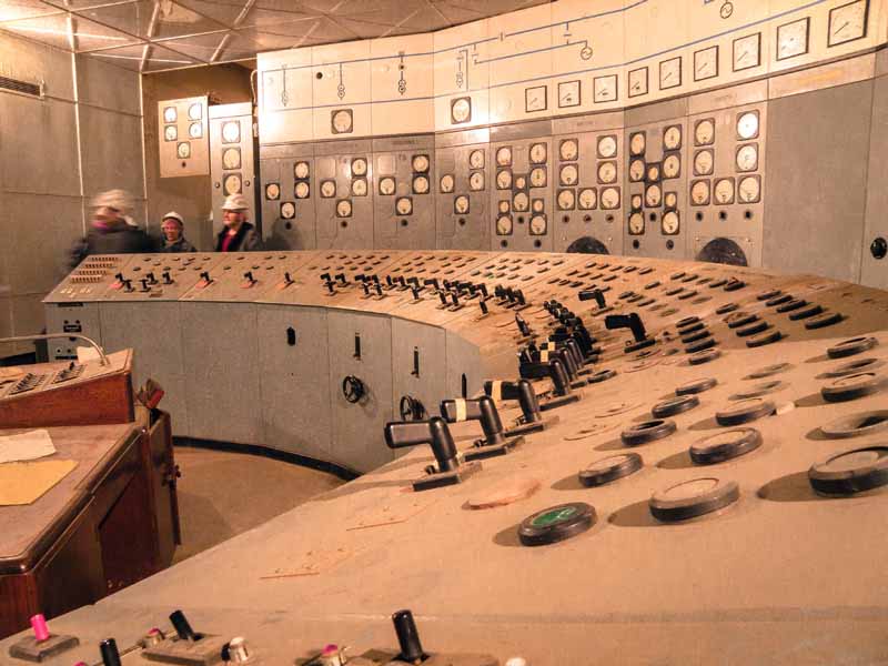 Substation J control room