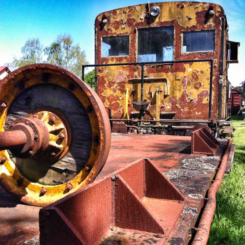Old train.
