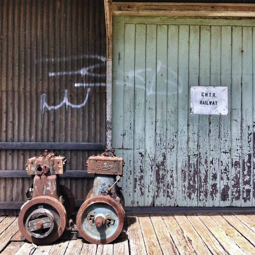 Old train station.