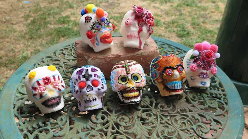 Sugar skulls.