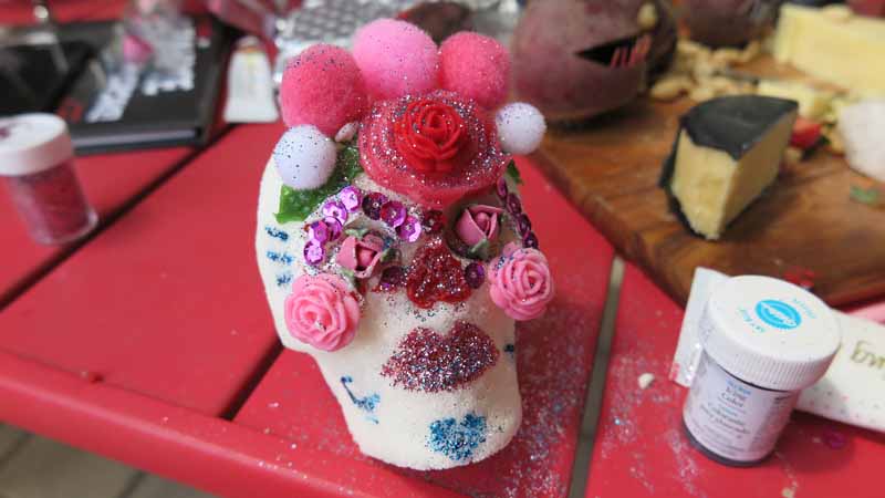 Sugar skull.