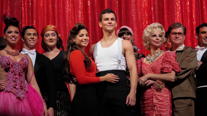 The cast of Strictly Ballroom the Musical.