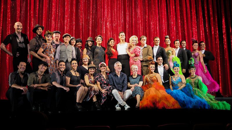 Cast of Strictly Ballroom.