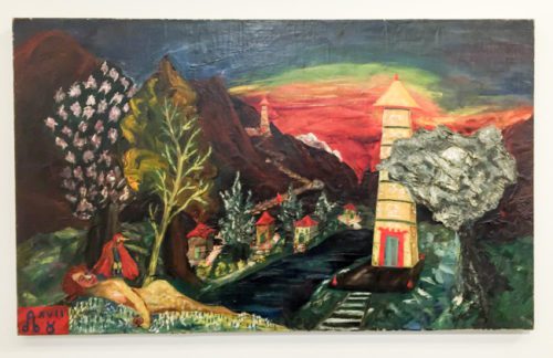 Painting from the Windows to the Sacred exhibition.