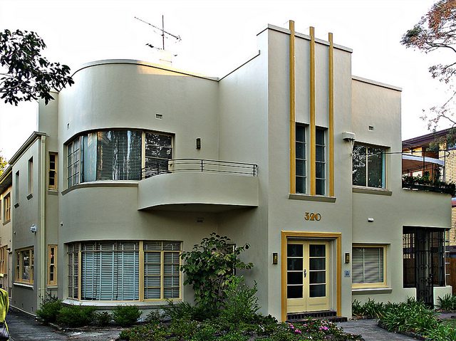 Art Deco house in Melbourne.