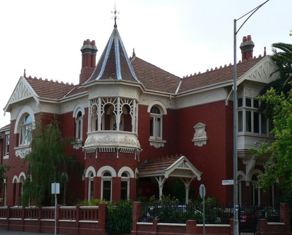A Federation mansion in South Yarra.