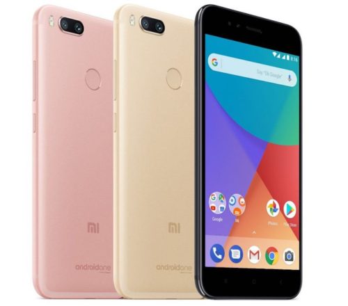 Xiaomi Mi A1 Android One mobile phones.