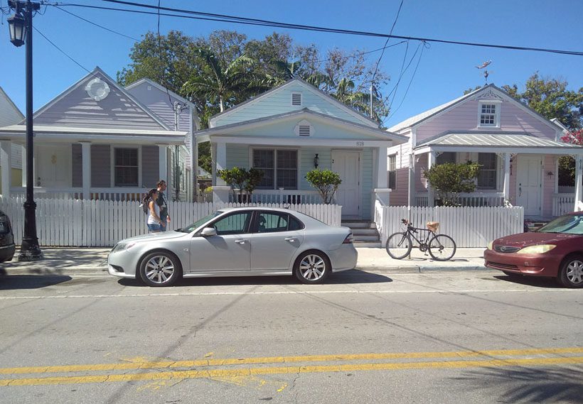 Cute houses in Key West.
